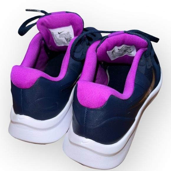 Nike Star Runner 3 "Midnight Navy/Metallic Silver" Running Sneaker - Picture 4 of 9